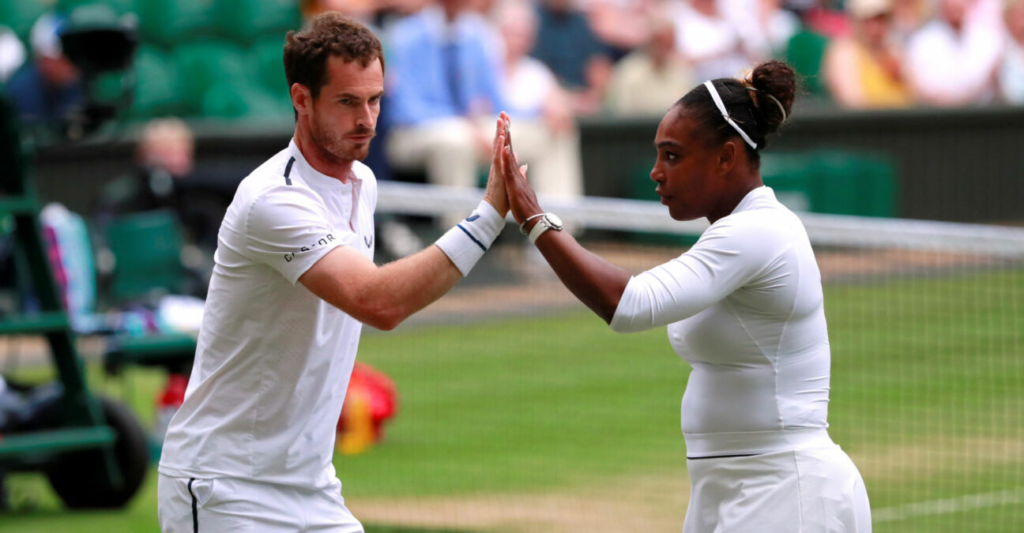 Andy Murray and Serena Williams Tennis Majors