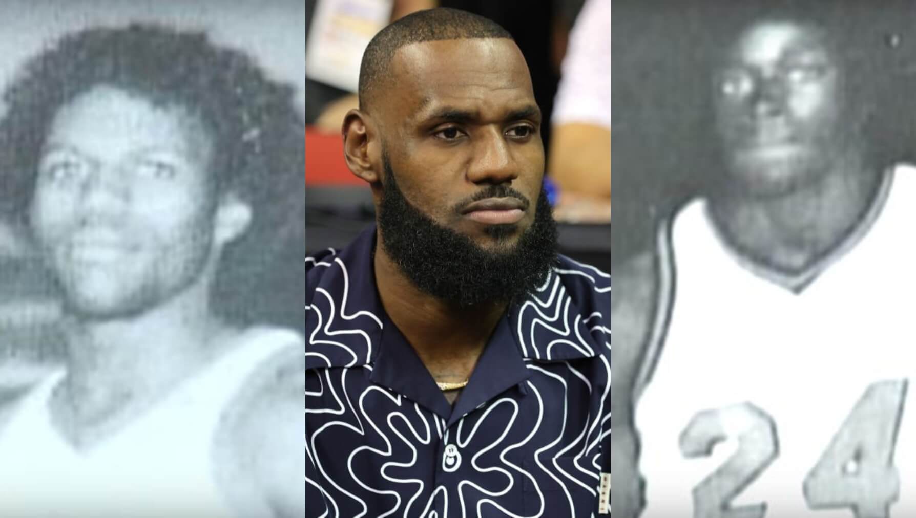 LeBron James and his dad, Anthony McClelland