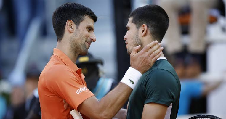 Djokovic and Alcaraz