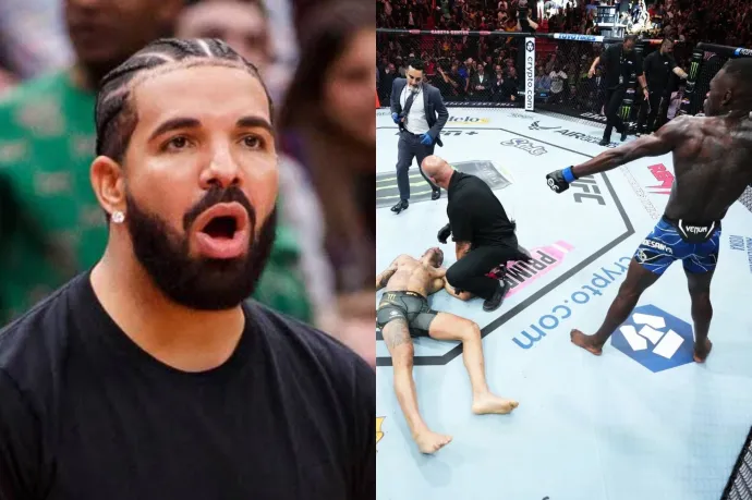 Drake bet on Israel Adesanya on UFC 287