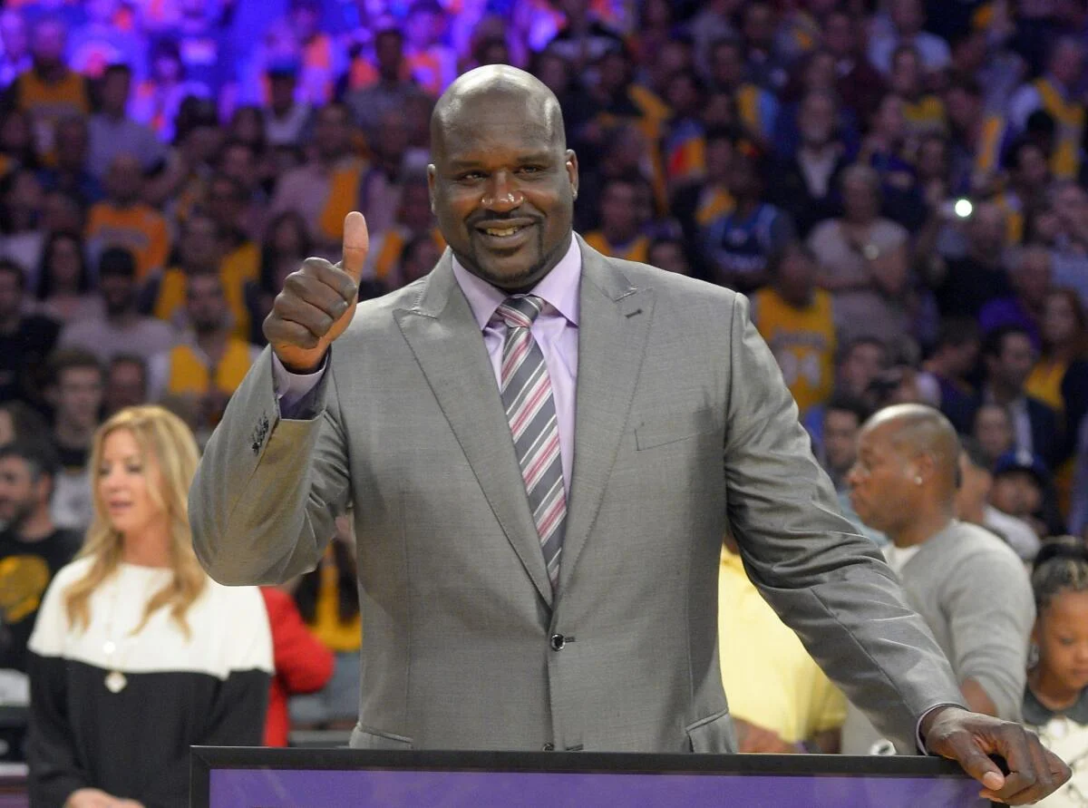 Shaquille O'Neal Shed one of his heart breaking moment