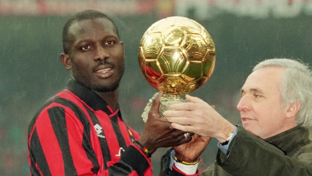 George Weah won the Ballon d'Or in 1995