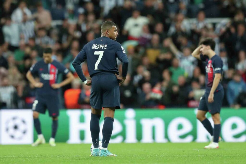 Magpies had a surprise 4-1 win over the Kylian Mbappe-led PSG