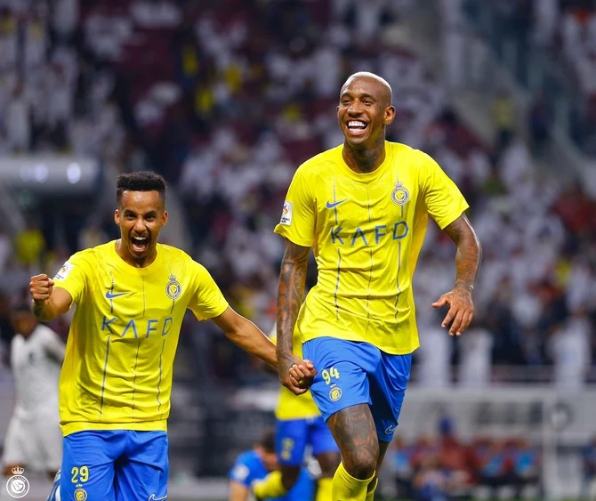 Anderson Talisca stepped up on Tuesday night in the absence of Cristiano Ronaldo, scoring a memorable hat-trick as Al-Nassr won 3-2 at Al-Duhail.