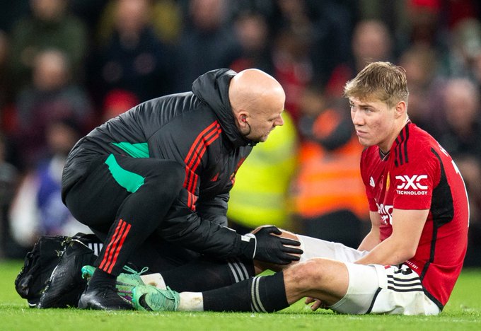 Erik ten Hag on Rasmus Hojlund's injury