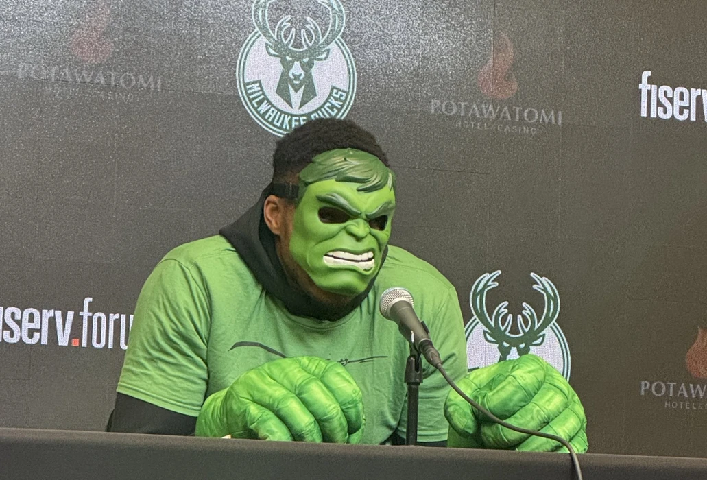 Giannis Antetokounmpo as Hulk