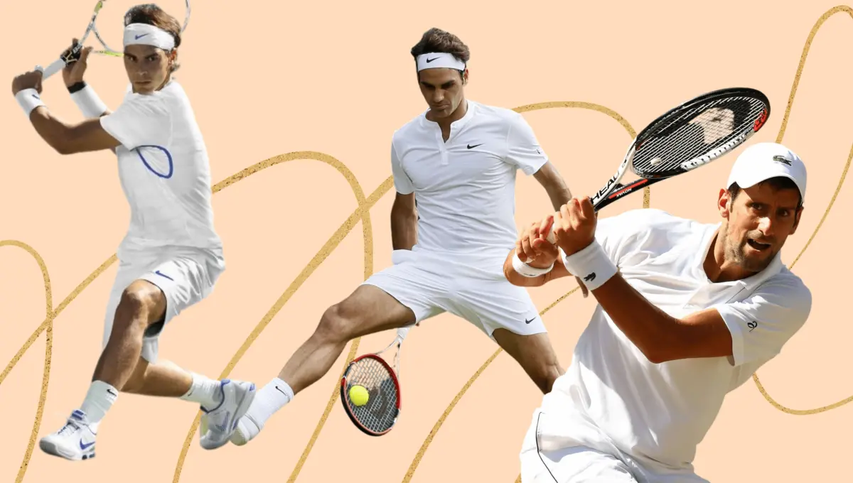 Federer, Djokovic and Nadal