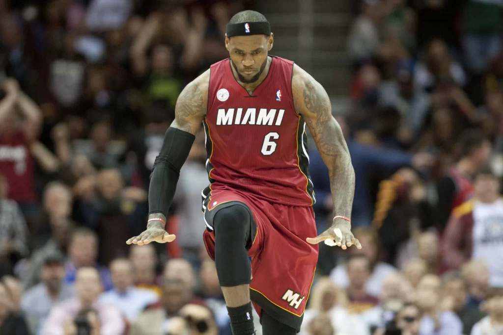 LeBron James said he would still be dominant without a move to the Miami Heat 