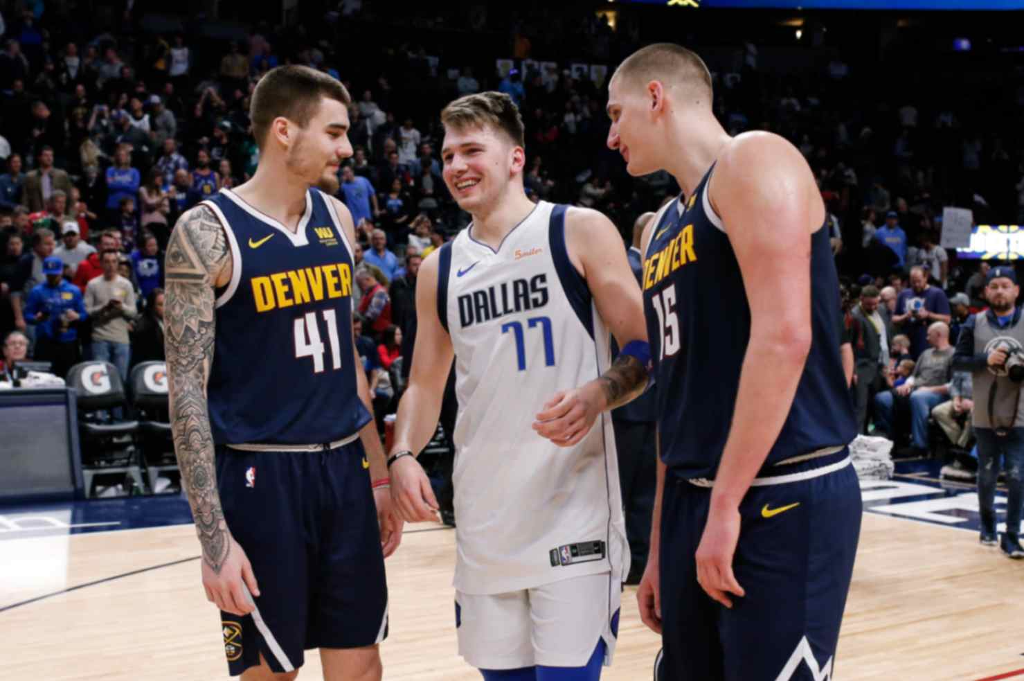 Nikola Jokic and Luka Doncic