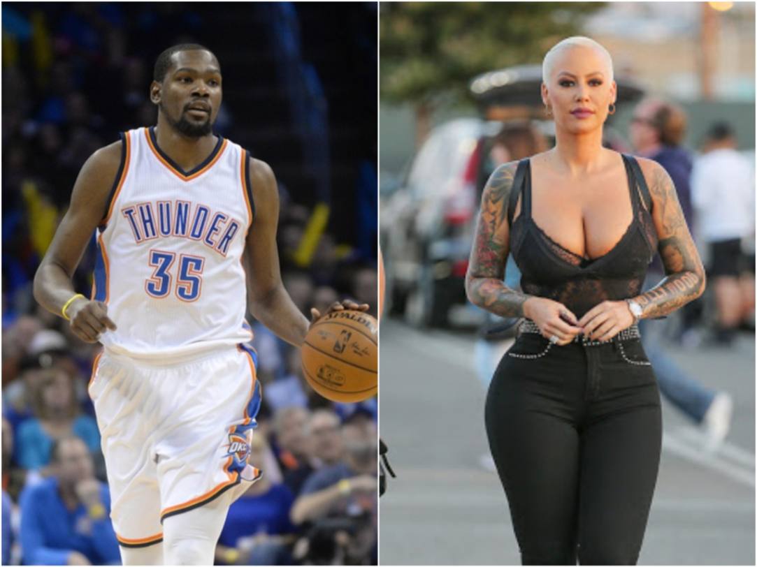 Kevin Durant and Amber Rose
