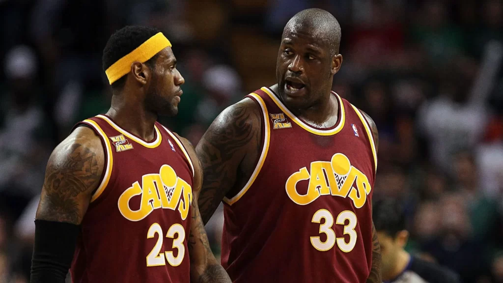 Shaquille O'Neal shares his time playing alongside LeBron James in Cleveland Cavaliers   after 14 years 