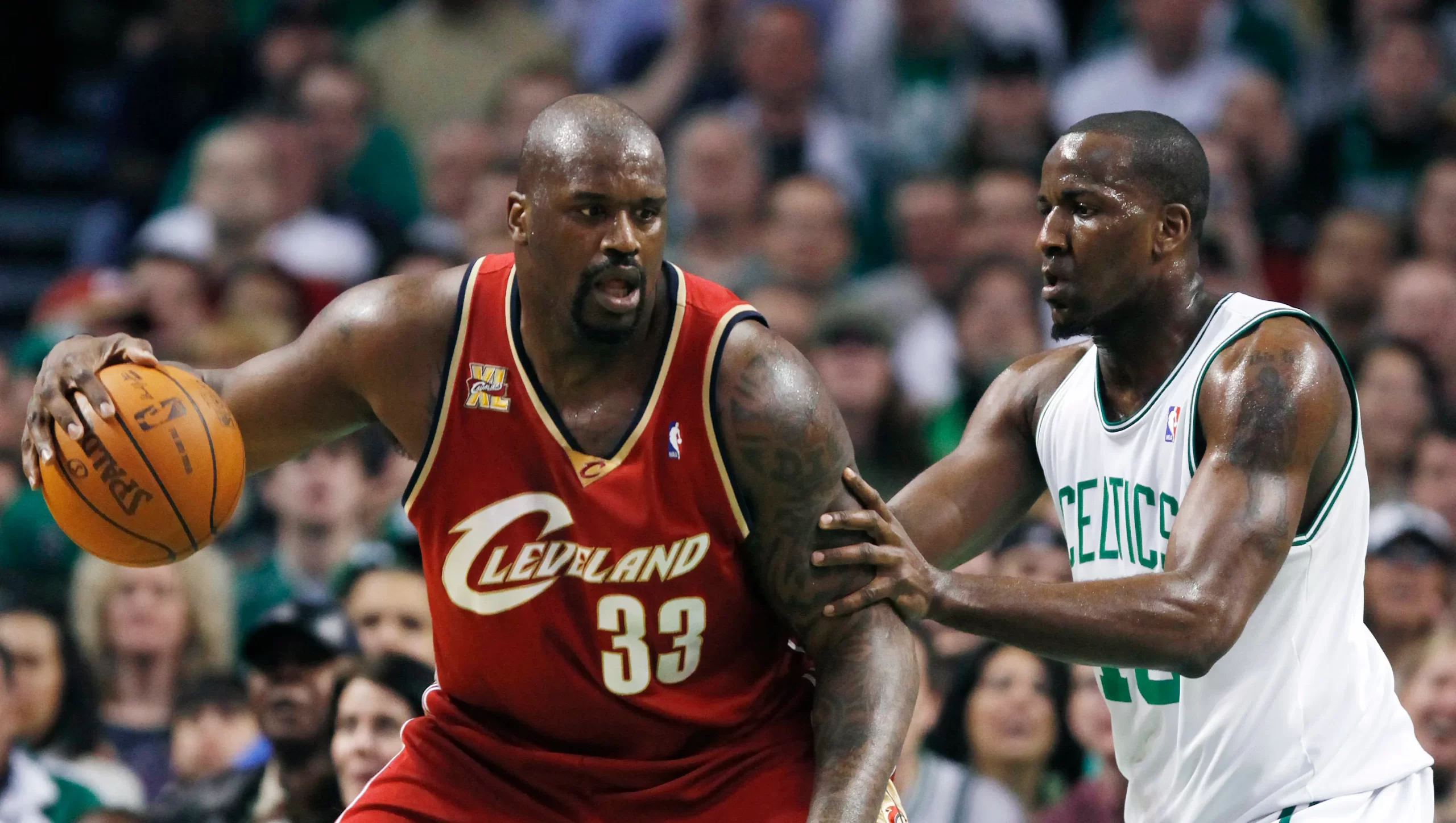 Shaquille O'Neal shares his time playing alongside LeBron James in Cleveland Cavaliers after 14 years of retirement