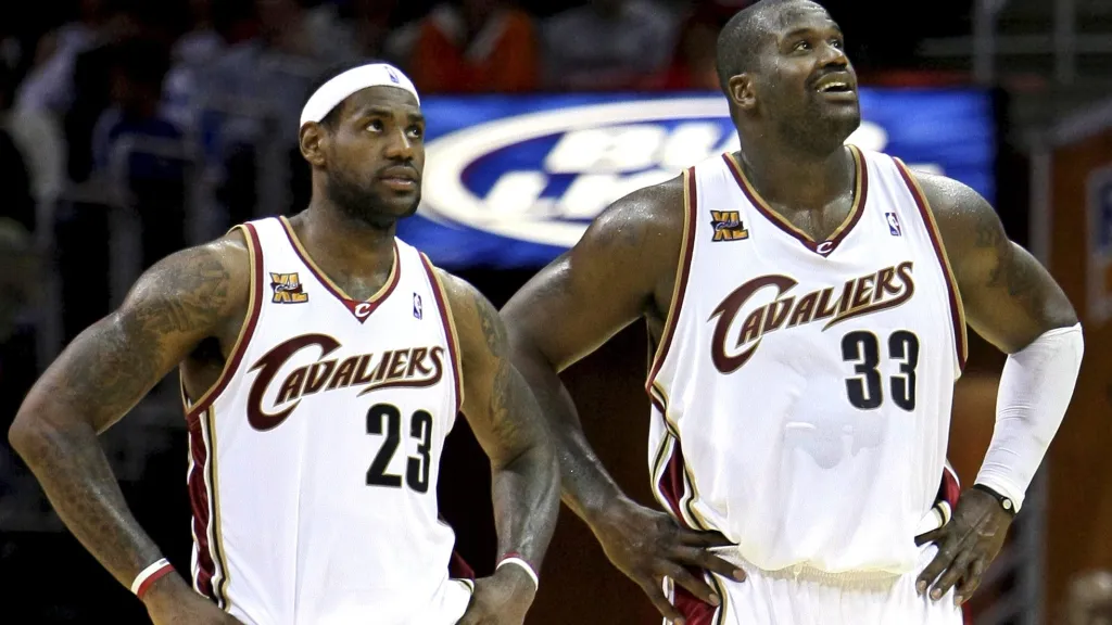 Shaquille O'Neal shares his time playing alongside LeBron James in Cleveland Cavaliers after 14 years of retirement 