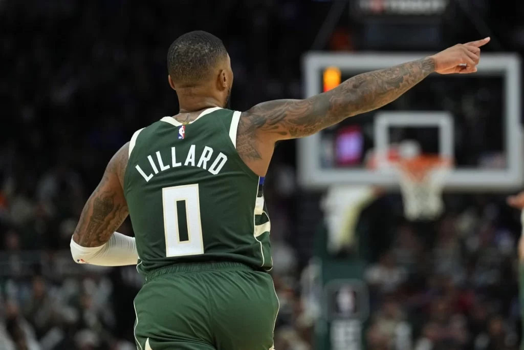 Bucks Star Damian Lillard shared being mesmerized by Michael Jordan’s presence at NBA’s 75th Anniversary Team , amid affirming MJ's GOAT status