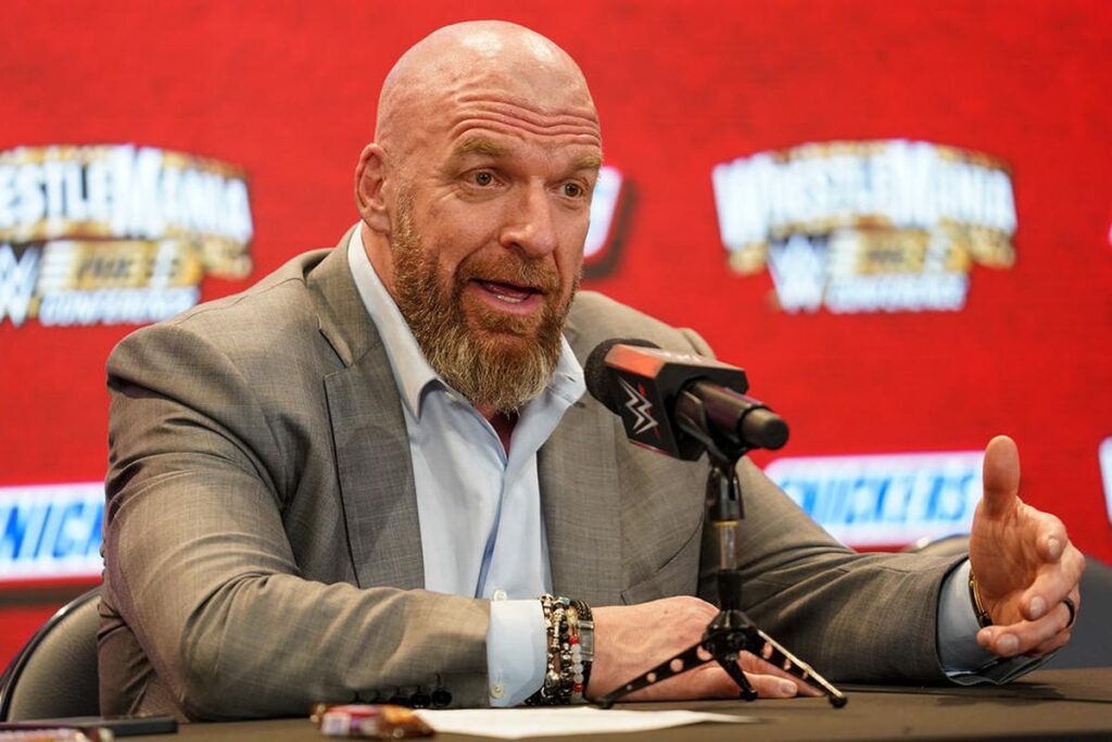 Triple H in WWE Press Conference