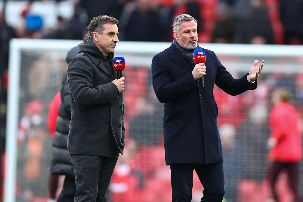 Gary Neville and Jamie Carragher