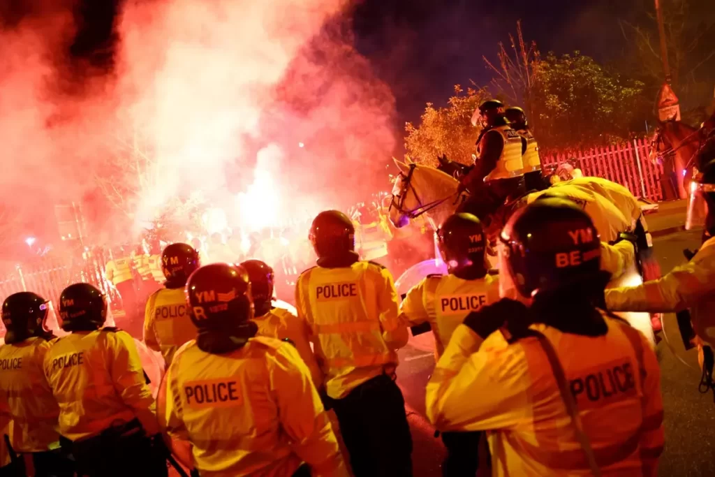 Aston Villa vs Legia Warsaw Riot