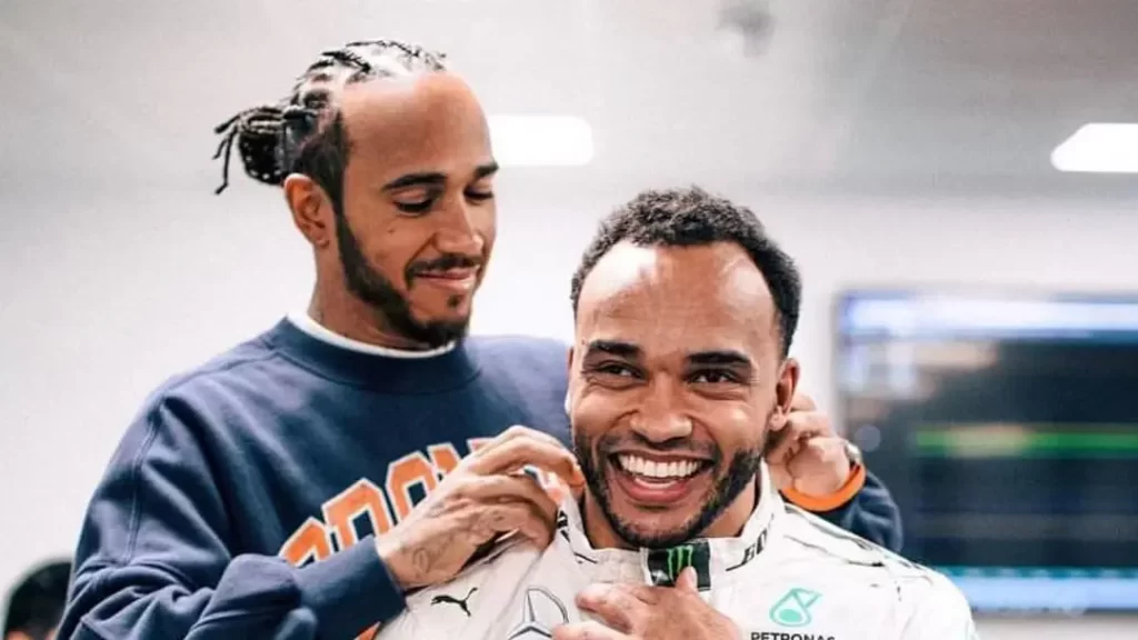 Lewis Hamilton's touching tribute to brother Nicolas