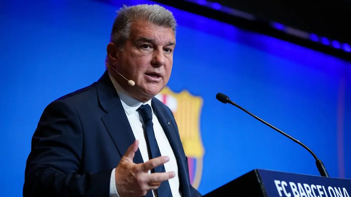 Joan Laporta declares fandom for Cristiano Ronaldo in Saudi Pro League