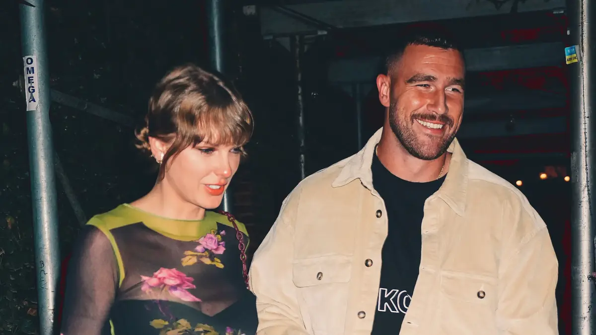 Taylor Swift and Travis Kelce