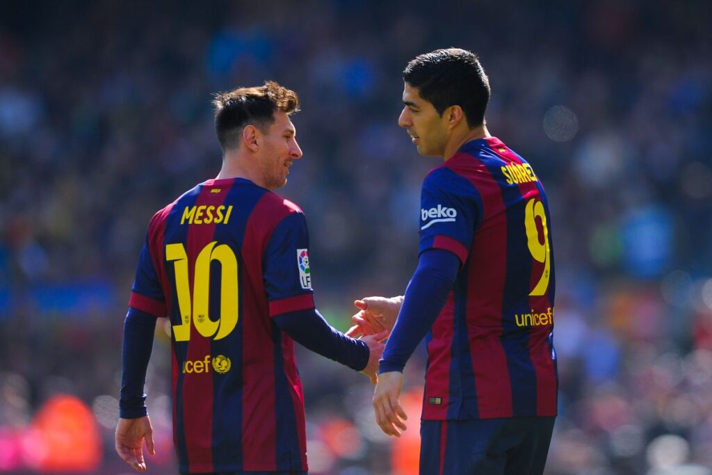 Messi and Suarez