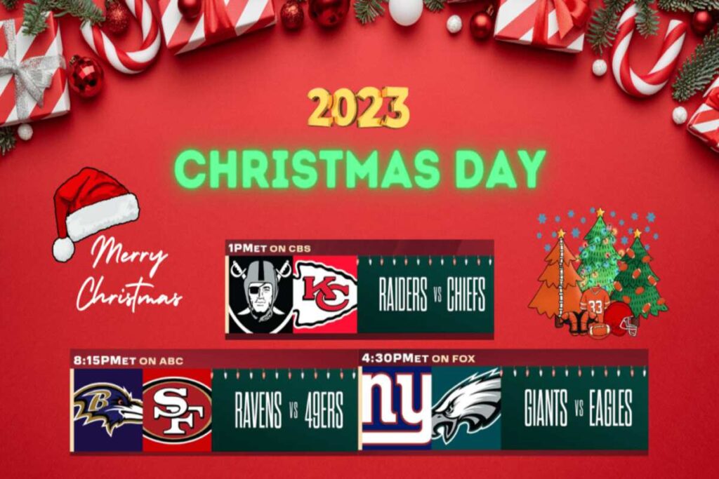 NFL Christmas Games
