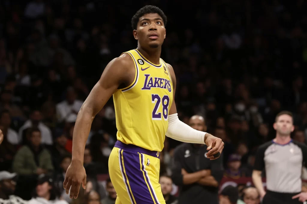 The Lakers Power Forward Rui Hachimura return to the on court, while he wore a mask during the Suns-Lakers game to leave fans thinking why?