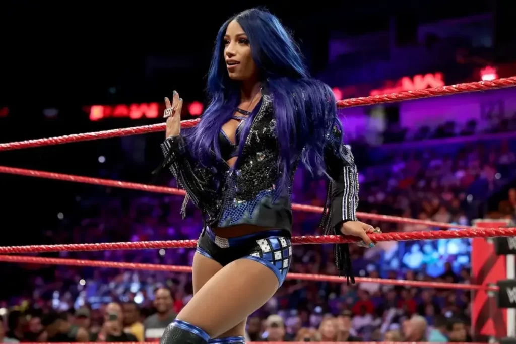 Sasha Banks in WWE Raw