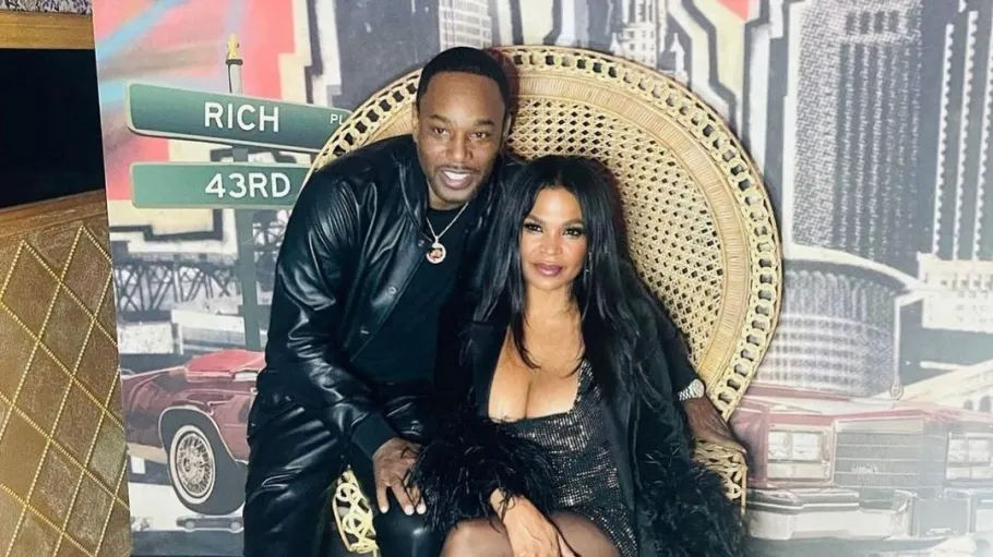 Cam’ron finally manifested a linkup with Nia Long