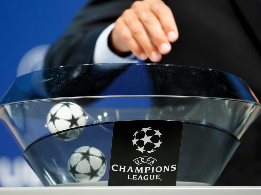 When does the round of sixteen Champions League draw take place?