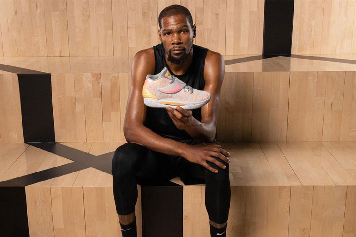 Kevin Durant with Nike