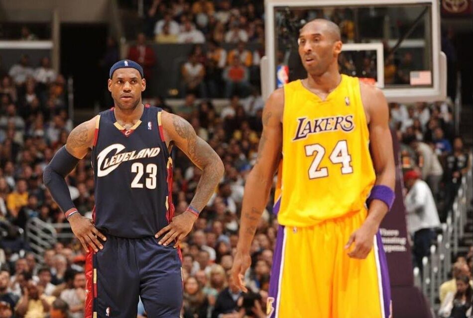 Kobe Bryant and LeBron James