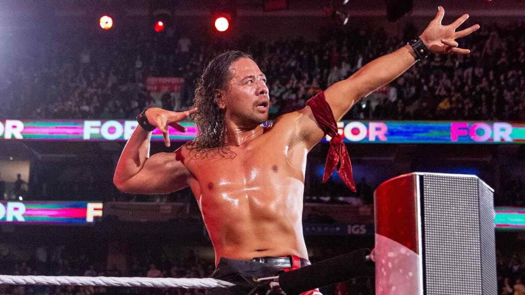 Shinsuke Nakamura winning the 2018 Royal Rumble