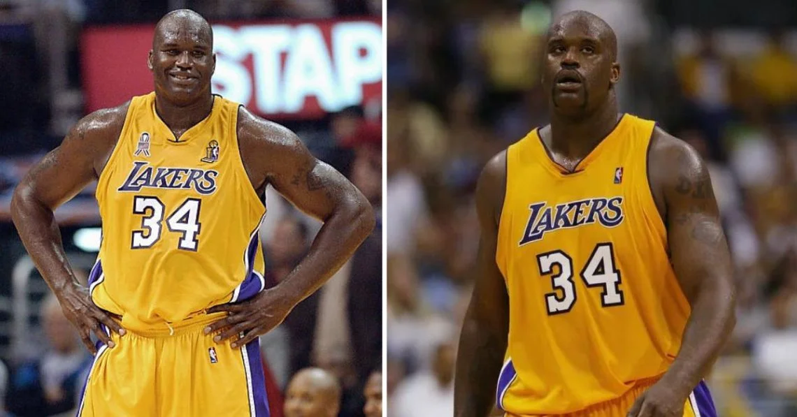 Lakers legend Shaquille O'Neal teams up with Karl Malone with the aim of size disparity between themselves and new era big guys in Victor Wembanyama, Chet Holmgren who are rookies