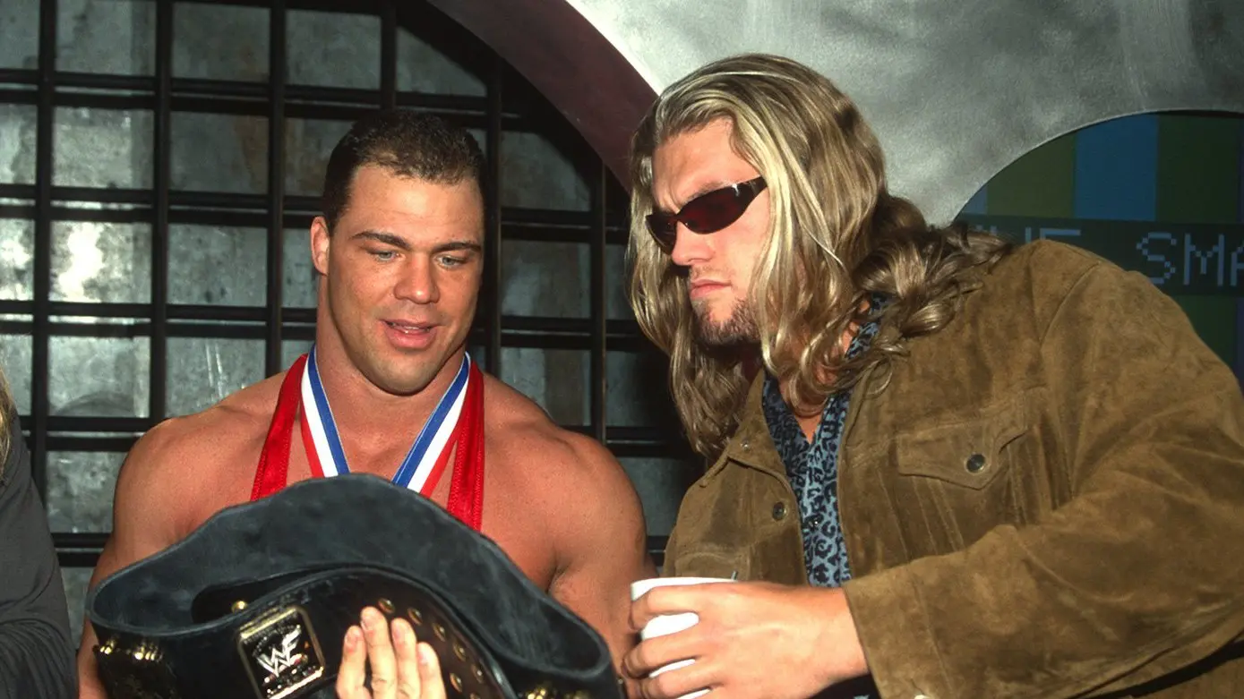 Kurt Angle and Edge