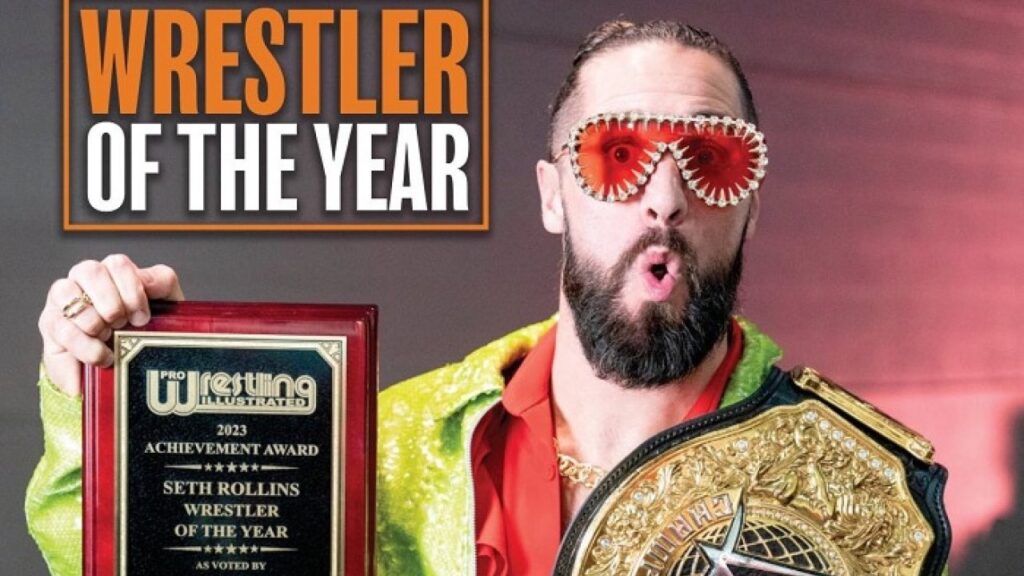 PWI awards 2023 who are the male, female wrestlers of the year