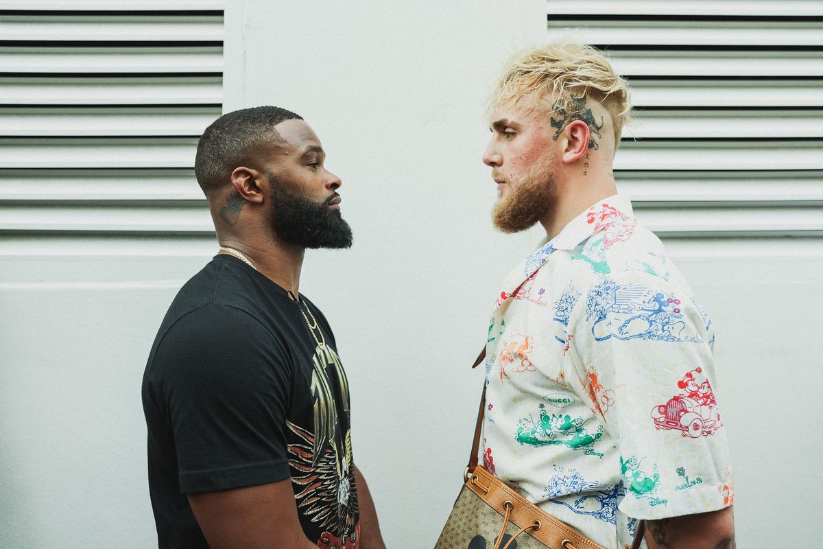 Tyron Woodley gives credibility to Jake Paul