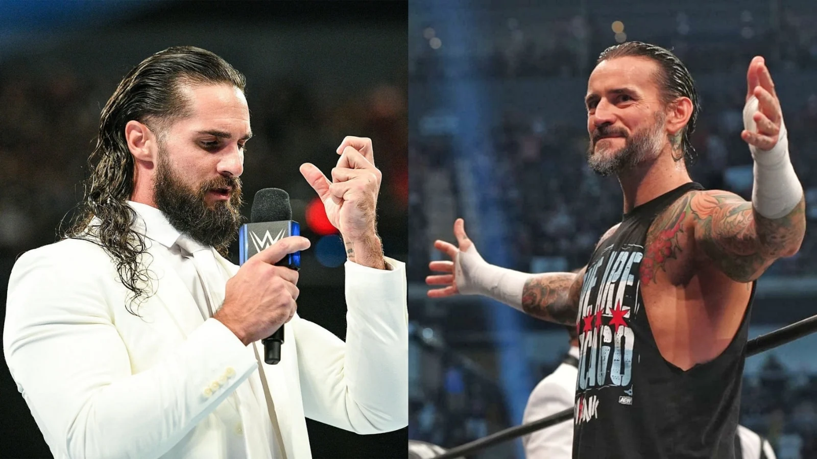Seth Rollins vs CM Punk