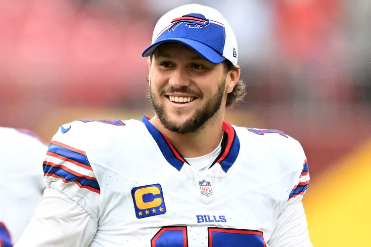 Josh Allen of the Buffalo Bills. PHOTO: G FIUME/GETTY