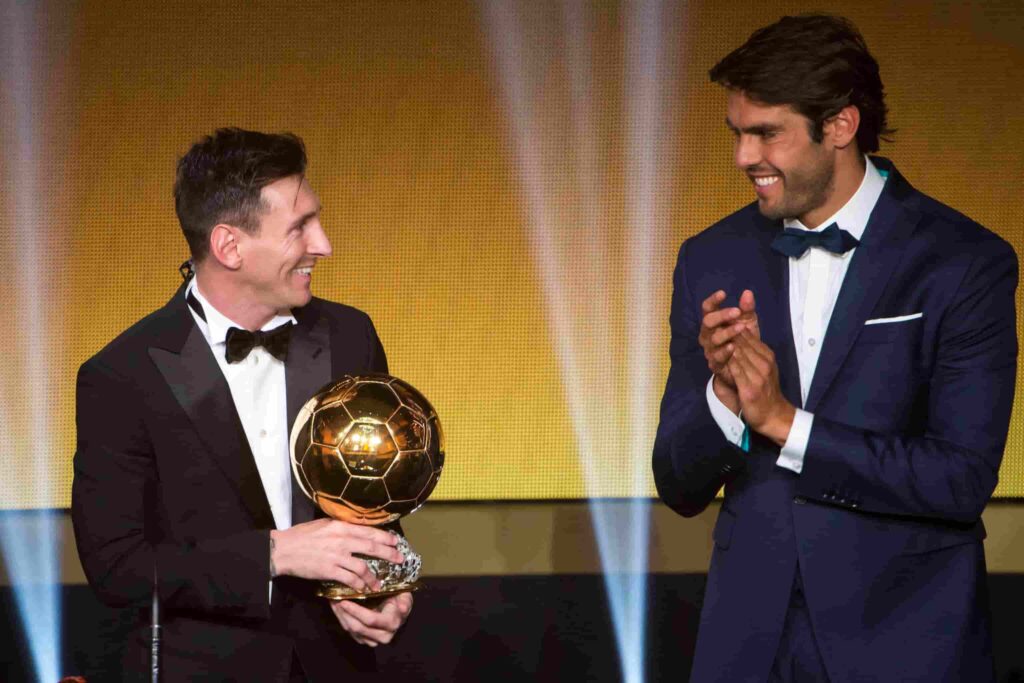 Kaka and Messi 3