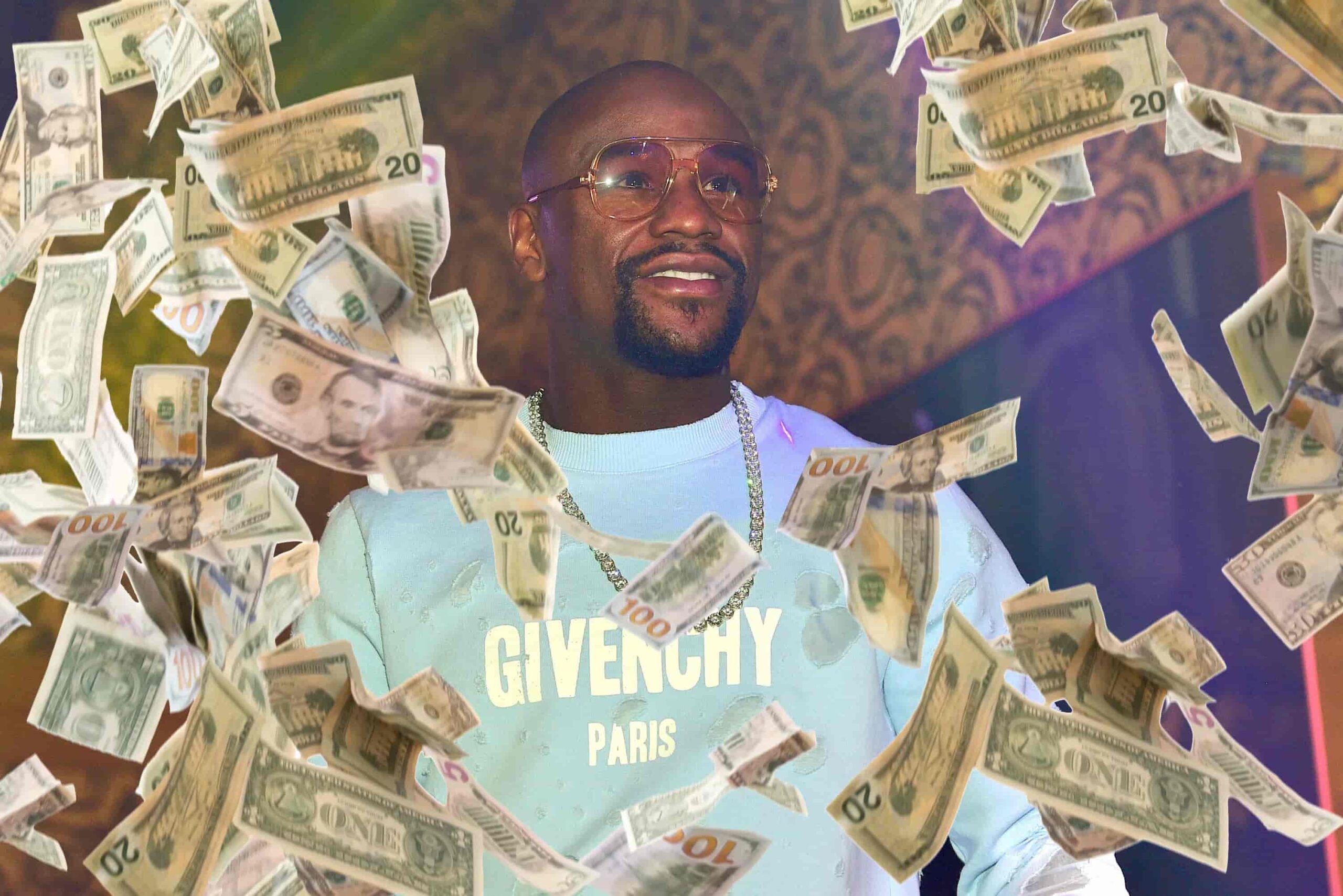 Floyd Mayweather got brutually roasted for flexing his money