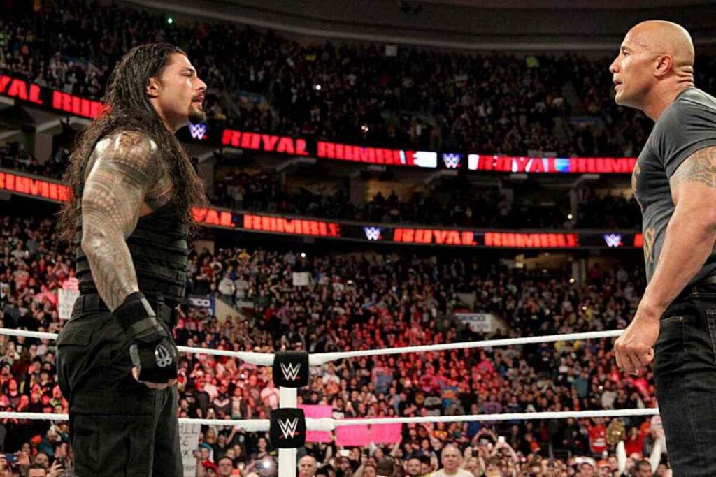 Rock and Roman Reigns