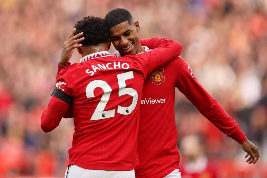 Rashford and Sancho