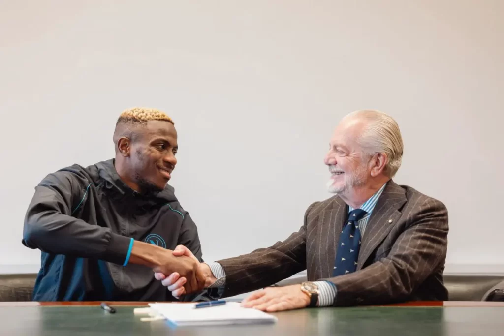 Details on Victor Osimhen’s contract with Napoli