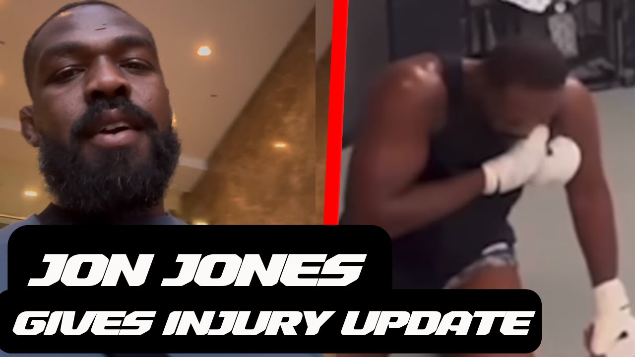 Jon Jones gives update on his Injury and recovery