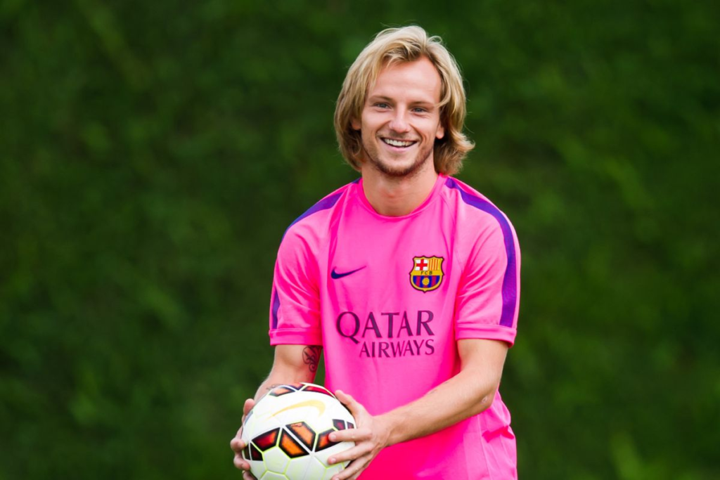 Ivan Rakitic won a trophy Lionel Messi will never have