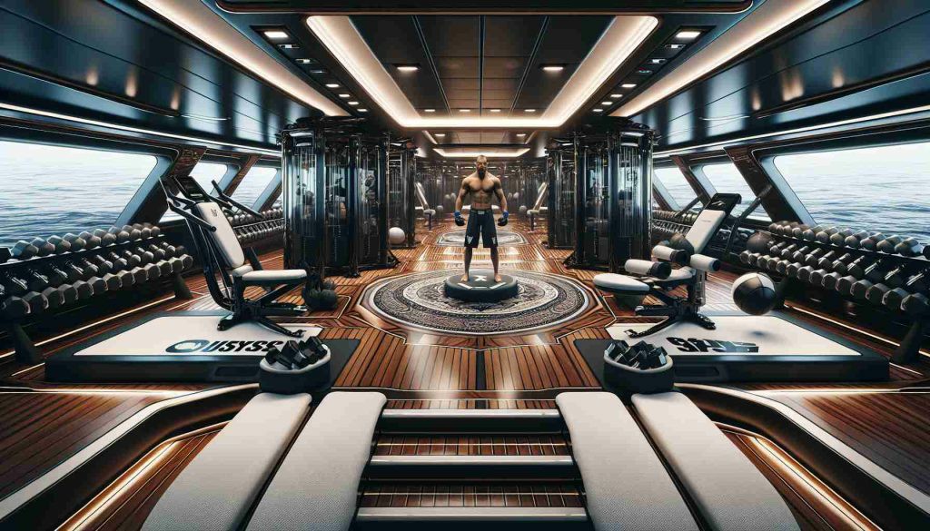 Conor McGregor's Yacht having GYM