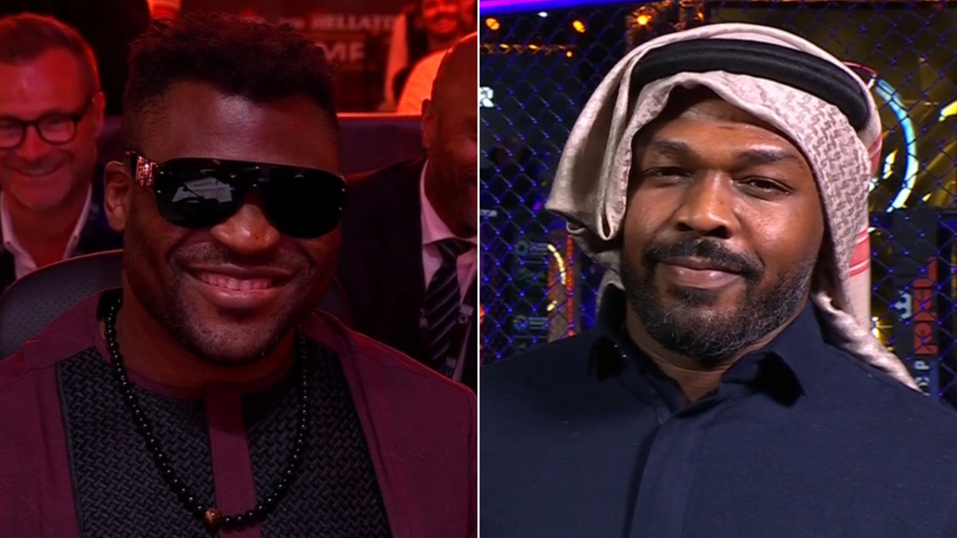 Francis Ngannou Responds to "f**k fat" Jon Jones