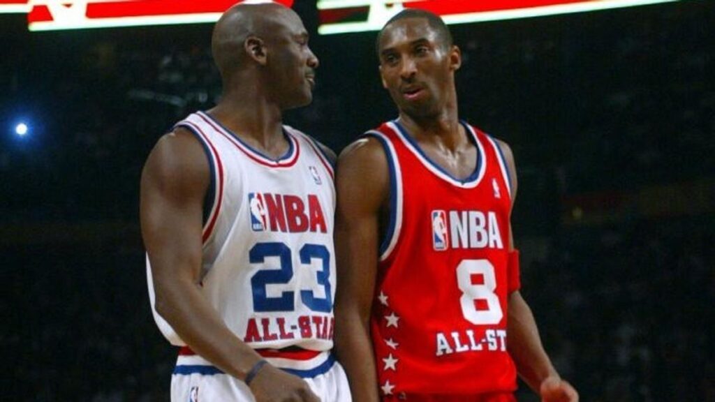 Michael Jordan and Kobe Bryant