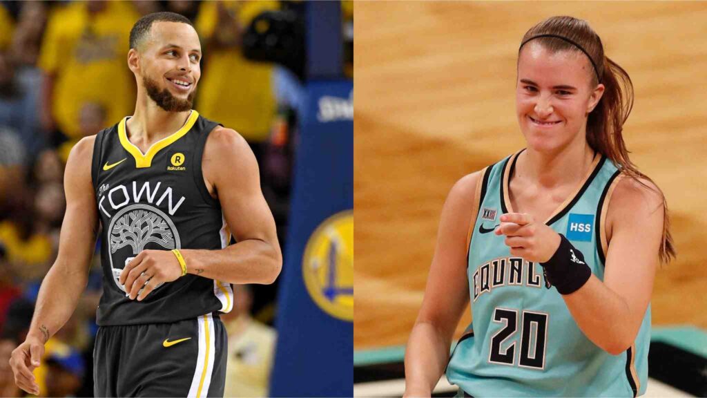 Stephen Curry reflects on victory over Sabrina Ionescu at NBA 3-point ...